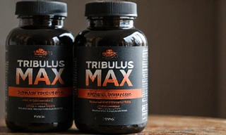 Confezione di integratore di Tribulus Terrestris per il supporto ormonale maschile.